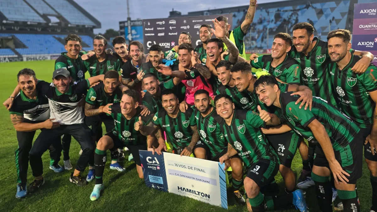 San Martín de San Juan avanzó  de fase en una insólita definición por penales ante Gimnasia de Jujuy