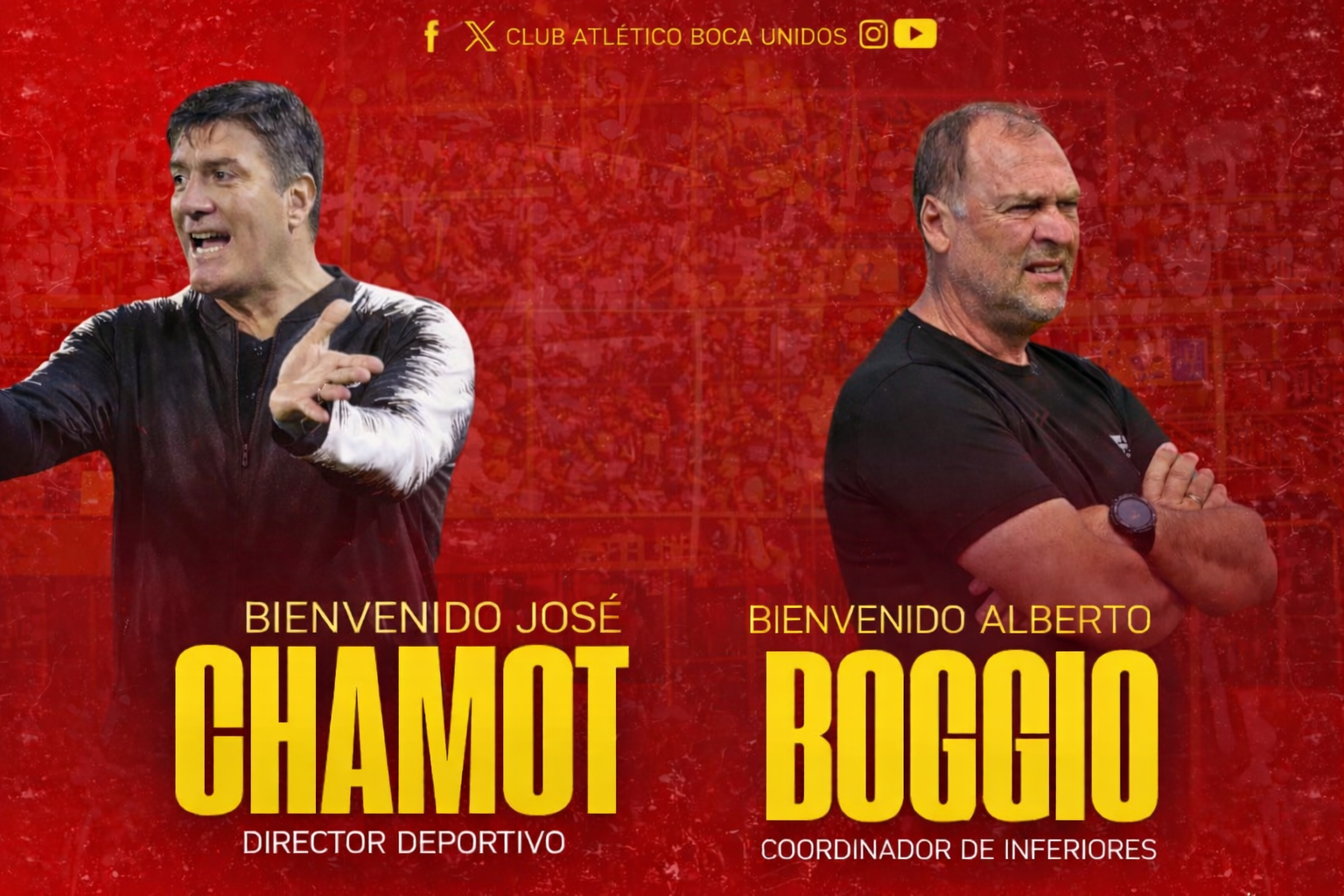 Boca Unidos reestructura su área futbolística con nombres de peso
