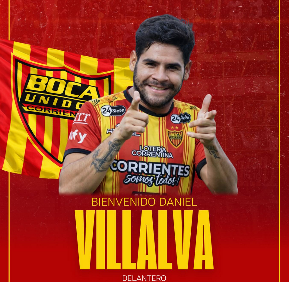 Un campeón de River llega a Boca: «Keko» Villalva es nuevo refuerzo de Boca Unidos