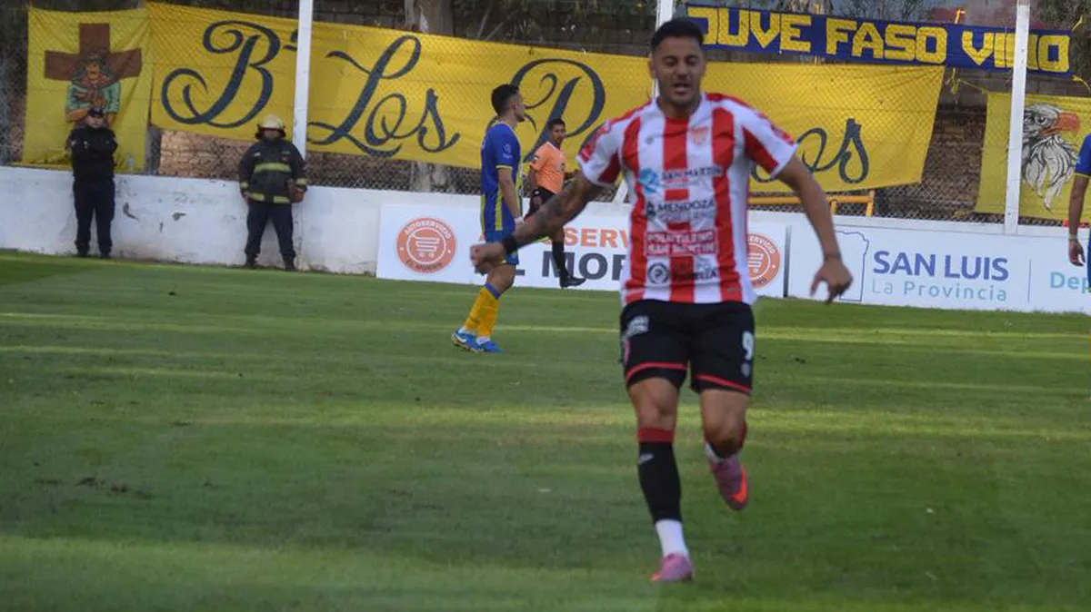 Juventud Unida y San Martín de Mendoza quedaron a mano en San Luis